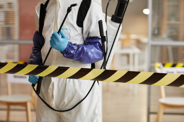 Professional Biohazard technician working in Springville, NY